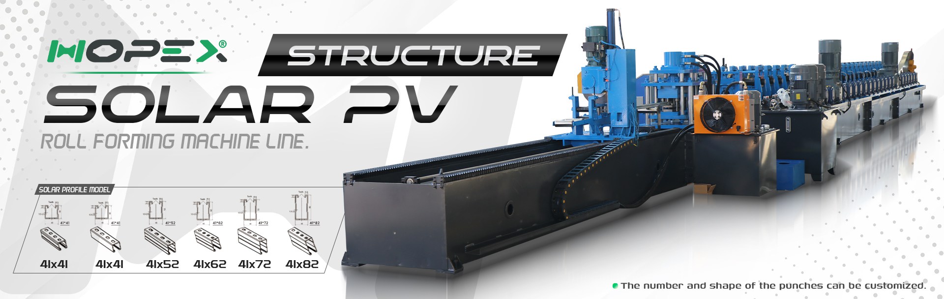 roll forming machine for solar structure