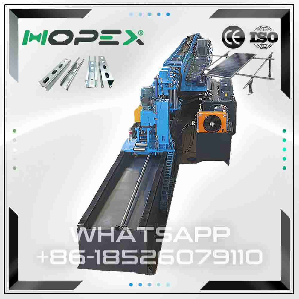 strut channel roll forming machine